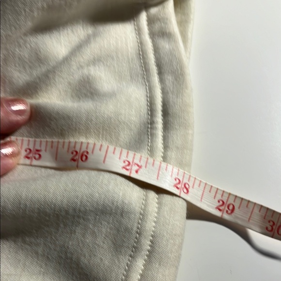 NWT Fabletics Jacket Winter White Fleece Open Front Oversized Sz XL - Picture 10 of 10